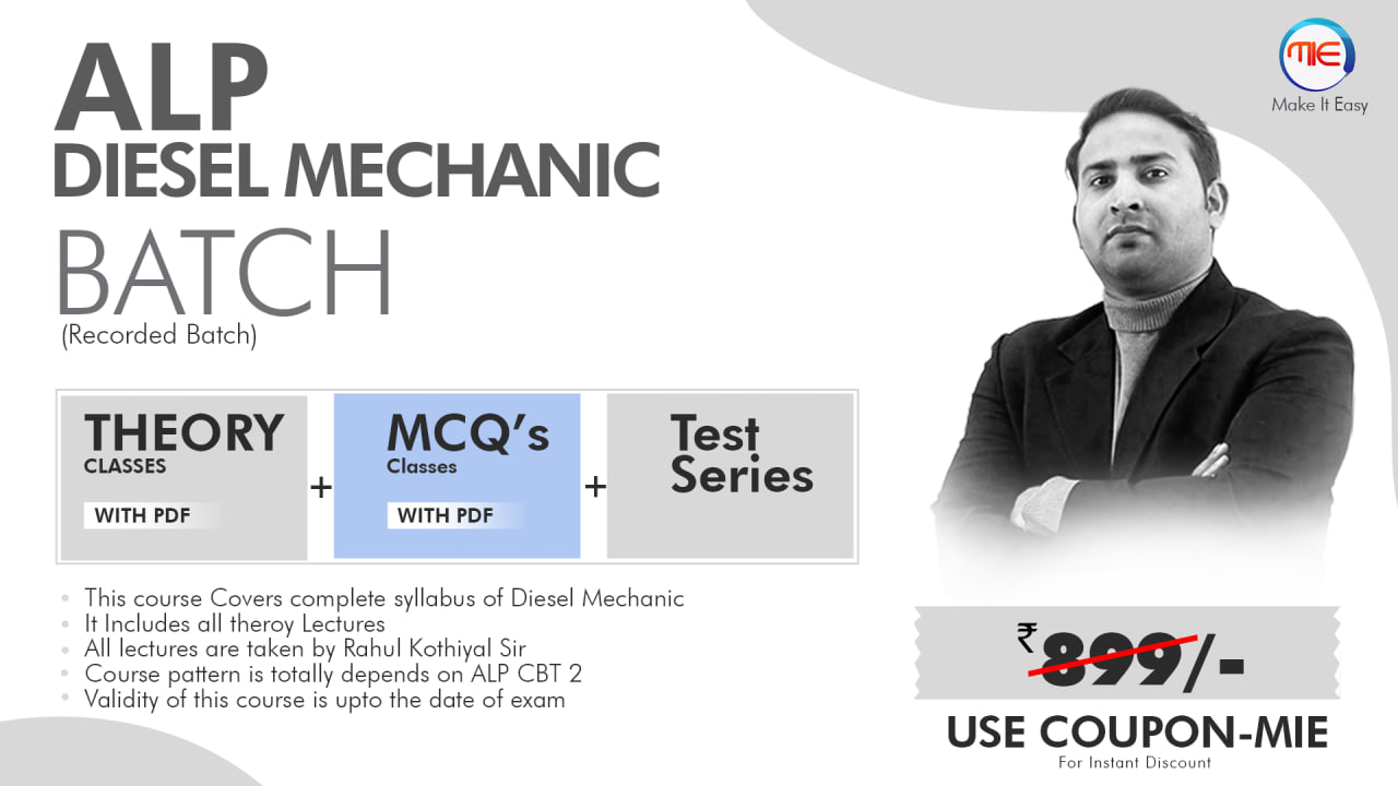 ALP CBT 2 Diesel Mechanic Theory